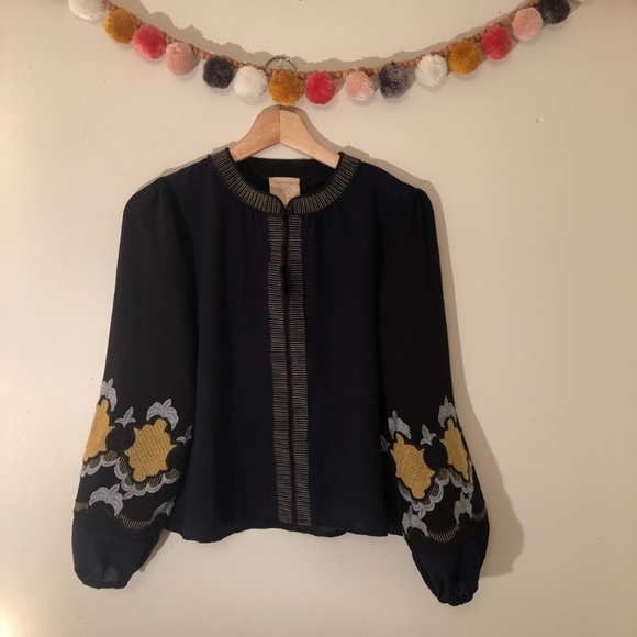 Anthropologie Tops - Anthropologie Vanessa Virginia Blouse